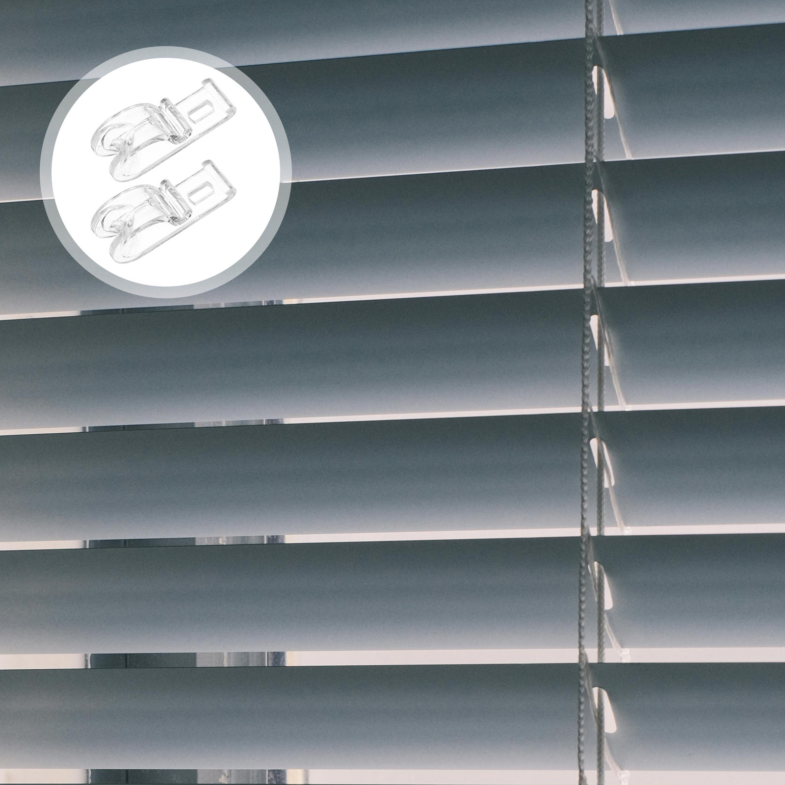 Roller Chain - 1 zestaw haczyków do mocowania rolet,