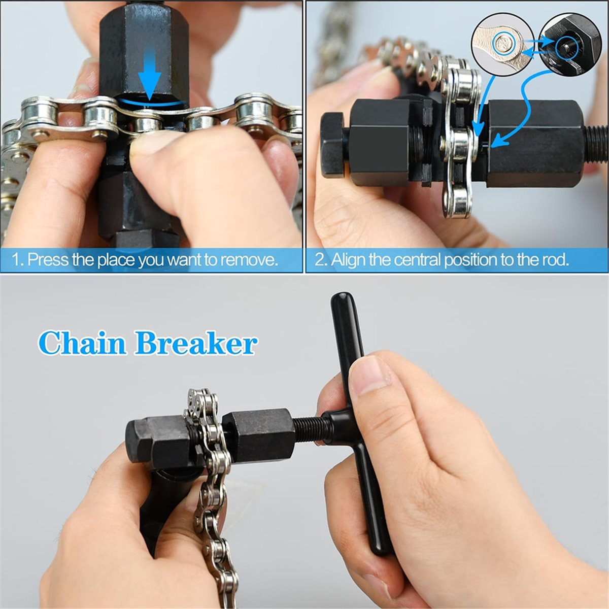 Zestaw do naprawy roweru A61P, – Chain Breaker recenzja i cena