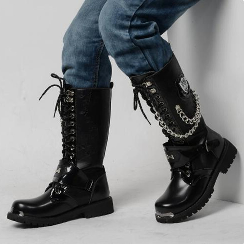 Męskie buty motocyklowe do poł – Steel Chain recenzja i cena